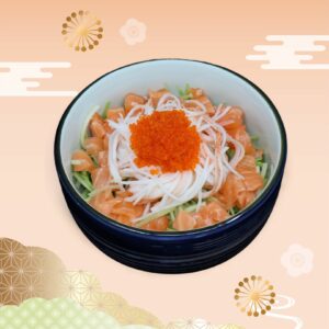 三文魚蟹子沙律（沙律醬）