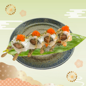 辣味三文魚卷 (4件)