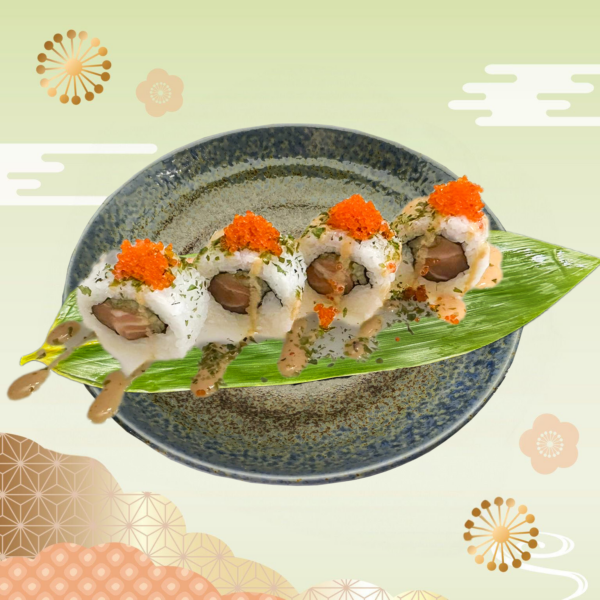 辣味三文魚卷 (4件)