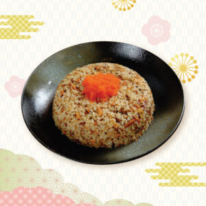 蒜香三文魚帶子炒飯