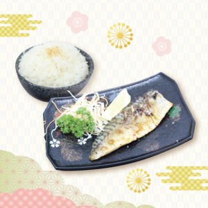 燒鯖魚飯