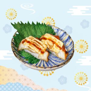 火炙芝士鰻魚壽司 (2件)