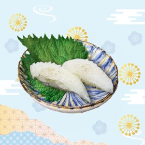 火炙左口魚邊壽司 (2件)