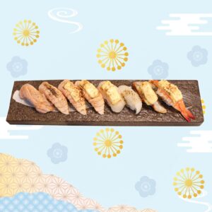 火炙壽司拼盤 (8件)