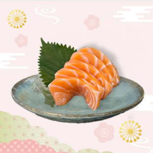 三文魚刺身 (5件)