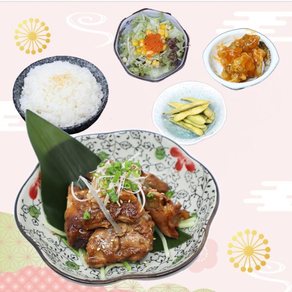 日式豬軟骨飯定食
