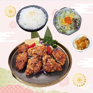 日式南蠻炸雞定食（6件）