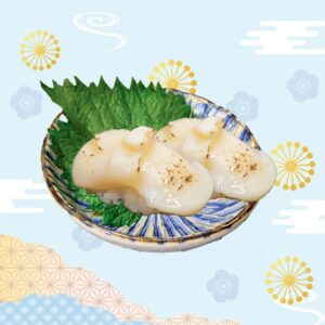 火炙牛油帶子壽司   (2件)